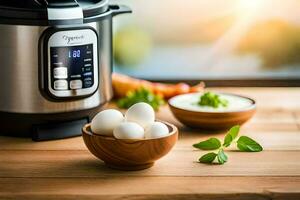 le meilleur instant pot recettes. généré par ai photo