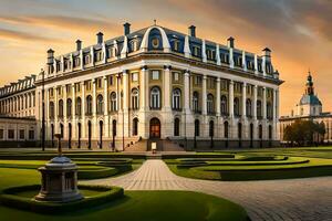 le palais de le princier maison de Kiev, Kiev, Ukraine. généré par ai photo