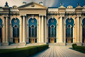 le palais de le tsar, st Pétersbourg, Russie. généré par ai photo