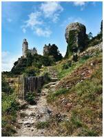 scénique chemin par le magnifique Sud de France photo