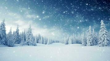 brillant hiver pays des merveilles, parfait pour mettant en valeur votre produit photo