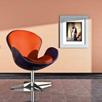 lisse 3d généré conception chaise photo