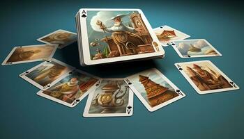 3d cartes image photo