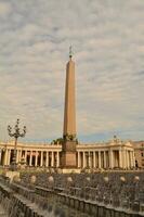 magnifique photo de une grand monument dans Vatican ville