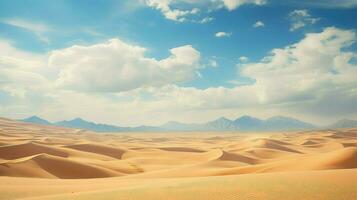 le sable kyzylkum désert désert ai généré photo