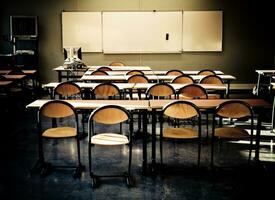 français haute école salle de cours photo