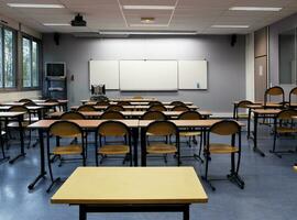 français haute école salle de cours photo