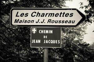 charmant charmettes jean Jacques Rousseau maison dans Chambéry, savoyarde, France photo