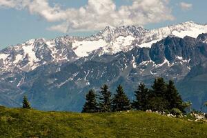 été tranquillité dans isère montagnes, France photo