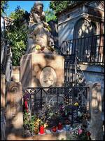éternel du repos à père lachaise cimetière, Paris photo