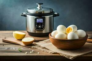 le meilleur instant pot recettes. généré par ai photo