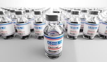 coronavirus covid-19 vaccin. covid19 vaccination production et la fourniture photo