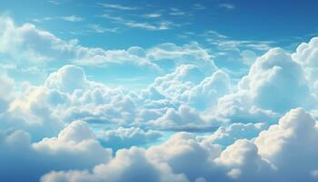 nuage ciel magnifique photo