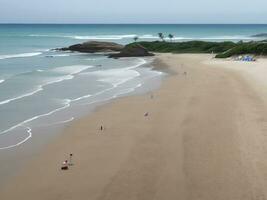 plage magnifique proche en haut image ai généré photo