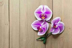 orchidée fleur. Contexte. ai génératif pro photo