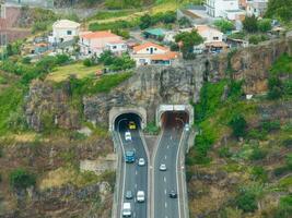 aérien vue - funchal, le Portugal photo