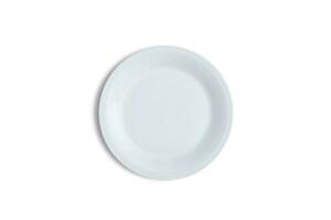 assiette isolé sur blanc Contexte. après certains modifications. photo