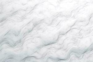 une blanc marbre texture Contexte avec une vague de particules, génératif ai photo