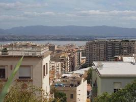 vue aérienne de cagliari photo