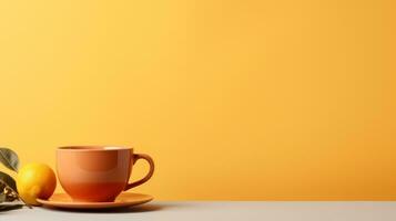 gteen thé avec copie espace dans le style de minimaliste arrière-plans photo