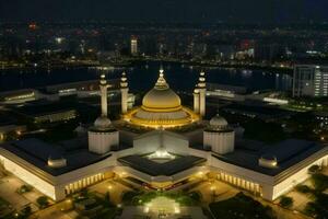 mosquée istiqlal Djakarta. Contexte. ai génératif pro photo