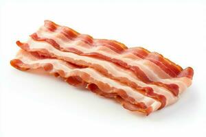 succulent Frais bacon. produire ai photo
