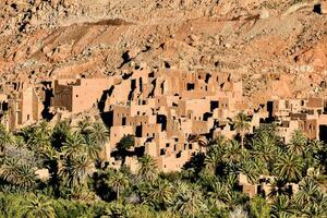 le village dans le désert photo