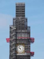 Travaux de conservation de Big Ben à Londres photo
