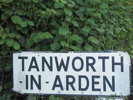 tanworth à arden signe photo