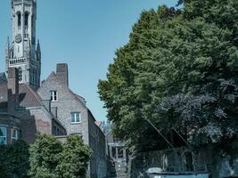 le ville de Bruges dans Belgique photo