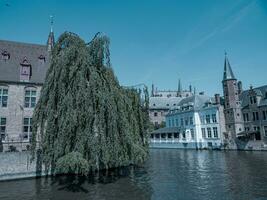 le ville de Bruges dans Belgique photo