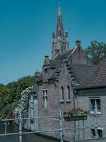 le ville de Bruges dans Belgique photo