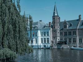 le ville de Bruges dans Belgique photo