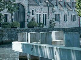 le vieux ville de Bruges dans Belgique photo