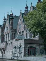 le vieux ville de Bruges dans Belgique photo