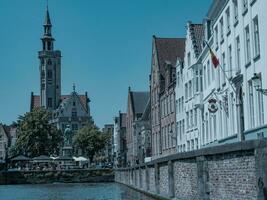 le ville de bruges dans Belgique photo