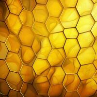 nid d'abeille dans coloré verre style photo