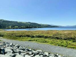 une vue de le Nord Pays de Galles campagne à bala Lac sur une ensoleillé journée photo