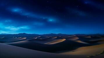 le sable dune Montagne en plein air nuit bleu laiteux façon aventure photo