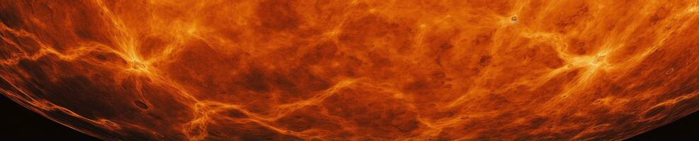 texturé, rocheux surface de Vénus. ai génératif. photo