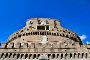 le Château de saint ange dans Rome photo