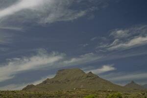 été Naturel paysage de le canari île gomera dans Espagne photo