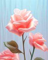 Rose fleur doux blanc Contexte photo