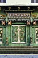 Architecture locale traditionnelle du patrimoine chinois dans la vieille ville de Penang en Malaisie
