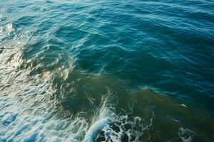 côtier merveille océan vagues, une serein Voyage destination dans la nature ai généré photo