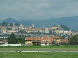 ville haute de bergame photo