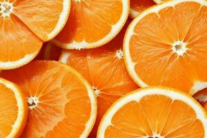 Orange des fruits. Contexte. ai génératif pro photo