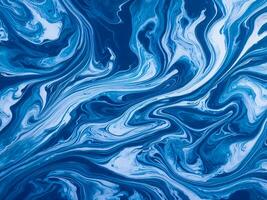 marbre bleu et rose abstrait Contexte. liquide marbre pente mélange tourbillonné encre modèle texture aquarelle acide laver texture brillant coloré. main peint photo