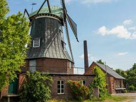 ancien moulin à vent en westphalie photo