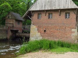 vieux moulin à eau dans westphalie photo